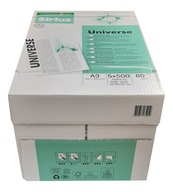 A3 kopírovací papier 80g Sirius kartón 5 stohov 2500 listov A3 kopírovací papier 80g Sirius kartón 5 stohov 2500 listov