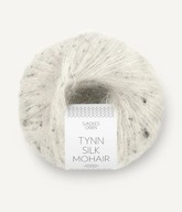 Mohérová priadza s hodvábom Tynn Silk Mohair 1199 korenie soľ Sandnes Garn Mohérová priadza s hodvábom Tynn Silk Mohair 1199 korenie soľ Sandnes Garn
