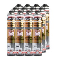 12x PENOVÉ LEPIdlo Lepidlo na EPS XPS GRAPHITE Polystyrén 12x PENOVÉ LEPIdlo Lepidlo na EPS XPS GRAPHITE Polystyrén