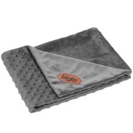 Biglo Minky Deka mäkká, fleecová deka pre psov a mačky, sivá S 70x50cm Biglo Minky Deka mäkká, fleecová deka pre psov a mačky, sivá S 70x50cm