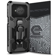 EXOGUARD ARMOR + SKLENENÉ POUZDRO pre XIAOMI MI 10T LITE