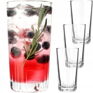 POHÁRE 340ml SADA POHÁROV 4 ks NA NÁPOJE POHÁRE 340ml SADA POHÁROV 4 ks NA NÁPOJE