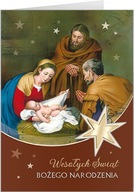 Vianočné pohľadnice bez prianí Betlehem BRBT23
