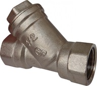 PLYNOVÝ filter, 1/2" šikmý, chróm