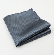 POCKET SQUARE sivá/grafitová vreckovka POCKET SQUARE sivá/grafitová vreckovka