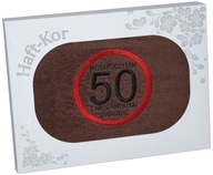 UTERÁK 70x140 S VÝŠIVKOU NA DARČEK K 50. NARODENINÁM UTERÁK 70x140 S VÝŠIVKOU NA DARČEK K 50. NARODENINÁM