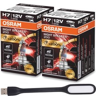 Osram H7 Night Breaker Laser +200% +150m + USB