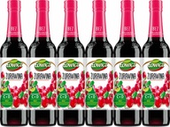 Łowicz brusnicový sirup 400 ml x6 Łowicz brusnicový sirup 400 ml x6