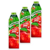 Tymbark Juice 100% jablkový 1 l x 3 kusy Tymbark Juice 100% jablkový 1 l x 3 kusy