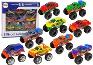 Súprava vozidiel Monster Truck Cars rôzne farby 9 ks.