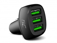 3x USB nabíjačka do auta Green Cell 3000 mA 3x USB nabíjačka do auta Green Cell 3000 mA