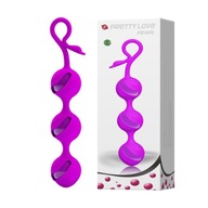 Pretty Love Pearl Triple Silicone Love Balls Pretty Love Pearl Triple Silicone Love Balls