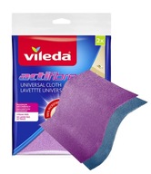 Actifibre Super savá utierka Vileda Modrofialová 32x27 cm 2 ks. Actifibre Super savá utierka Vileda Modrofialová 32x27 cm 2 ks.