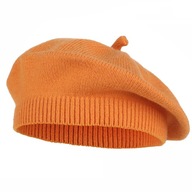 Dámsky baretový klobúk jeseň zima elegantný MORAJ