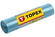 80 L, 100 mic vrecia na ťažký odpad TOPEX 23B257