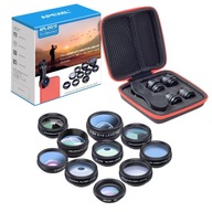 Sada 10v1 objektívov APEXEL Phone Lenses Sada 10v1 objektívov APEXEL Phone Lenses