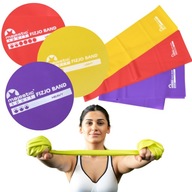 Sada 3x cvičebných rehabilitačných pásov Majestic Sport Sada 3x cvičebných rehabilitačných pásov Majestic Sport