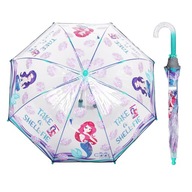Detský dáždnik pre dievčatá Perletti dlhý dáždnik malá morská víla