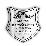Plaketový náhrobný kríž Nagrobna 20x20 MOTOCYKL Plaketový náhrobný kríž Nagrobna 20x20 MOTOCYKL