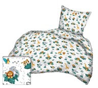 Obliečky do postieľky 160x100 60x40 bavlna 513mor Obliečky do postieľky 160x100 60x40 bavlna 513mor