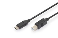 USB 2.0 typ B na USB-C napájací kábel 1,8 m USB 2.0 typ B na USB-C napájací kábel 1,8 m