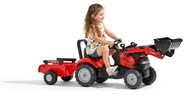 Šliapací traktor FALK Case IH pre deti 2-5 rokov