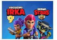 Potlač cukrovej pasty pre názov koláča BRAWL STARS Potlač cukrovej pasty pre názov koláča BRAWL STARS