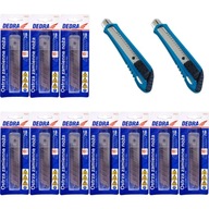 2 x rezačka na tapety 18 mm + čepele 100 kusov 2 x rezačka na tapety 18 mm + čepele 100 kusov