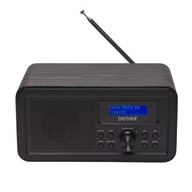 DIGITÁLNE FM DAB+ RÁDIO SO SIEŤOVOU BATÉRIOU, ČIERNA 1W DIGITÁLNE FM DAB+ RÁDIO SO SIEŤOVOU BATÉRIOU, ČIERNA 1W