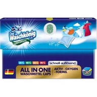 Waschkonig All in One Univ Caps Univerzálne kapsule na pranie 30p 480g Waschkonig All in One Univ Caps Univerzálne kapsule na pranie 30p 480g