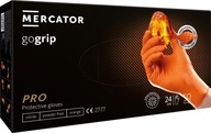 Mercator GoGrip Orange nitrilové rukavice, 50 kusov