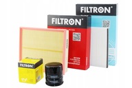 Sada 3ks filtrov Filtron VW GOLF IV 4 1,6 1,8 2,0