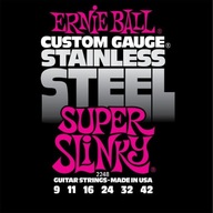 Struny pre elektrickú gitaru - Ernie Ball 2248 9-42 Struny pre elektrickú gitaru - Ernie Ball 2248 9-42