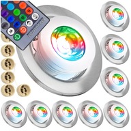 8x RGB LED OSVETLENIE DO IZBY PRE tínedžerov 8x RGB LED OSVETLENIE DO IZBY PRE tínedžerov
