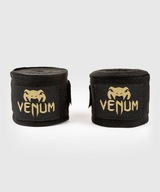 VENUM wraps 4,5m boxerské obväzy čierna/zlatá
