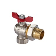 Guľový ventil s 1/2'' uhlovou spojkou Guľový ventil s 1/2'' uhlovou spojkou
