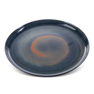 Dekoračný sklenený tanier Eva (02) (Fi) 28x2cm Zi
