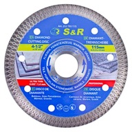 S&R Diamantový rezací kotúč 115 x 1,2 mm S&R Diamantový rezací kotúč 115 x 1,2 mm