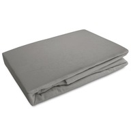 Vypasovaná plachta 160x210 flanel, šedá