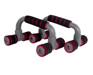 PUSH UP BAR RÚČKY PRE PUSH UP BAR DUNLOP H-STYLE ČERVENÁ