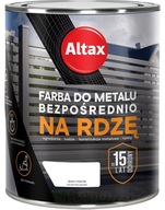 ALTAX Farba na kov 750 ML BIELY LESK ALTAX Farba na kov 750 ML BIELY LESK