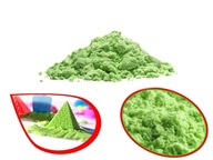 Kinetický piesok 1kg v zelenom vrecku