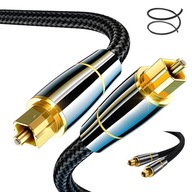 Optický kábel Audio kábel Digitálny TOSLINK SPDIF Optický kábel Audio kábel Digitálny TOSLINK SPDIF