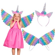 Kostým Unicorn Outfit Wings Čelenka