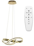 APP818 LED stropné svietidlo, zlatý luster + diaľkové ovládanie APP818 LED stropné svietidlo, zlatý luster + diaľkové ovládanie