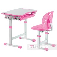 Detský písací stôl Piccolino III Pink FunDesk