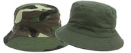 Camo klobúk, khaki BUCKET-HAT, obojstranný, pánsky 59