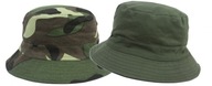 Pánska camo khaki BUCKET-HAT obojstranná 57