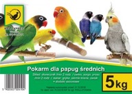 Potraviny pre stredné papagáje 5 kg Potraviny pre stredné papagáje 5 kg
