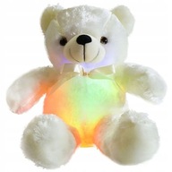 Plyšový svietiaci LED medvedík plyšový plyšový maskot